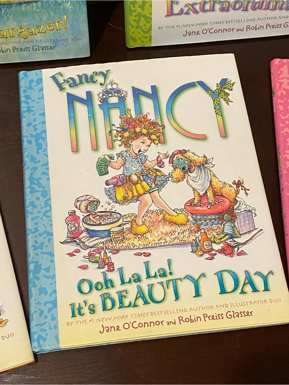 Fancy Nancy Hardcover w/ Glittery Jackets Book Lot of 5 by Jane O'Connor  $65 RV